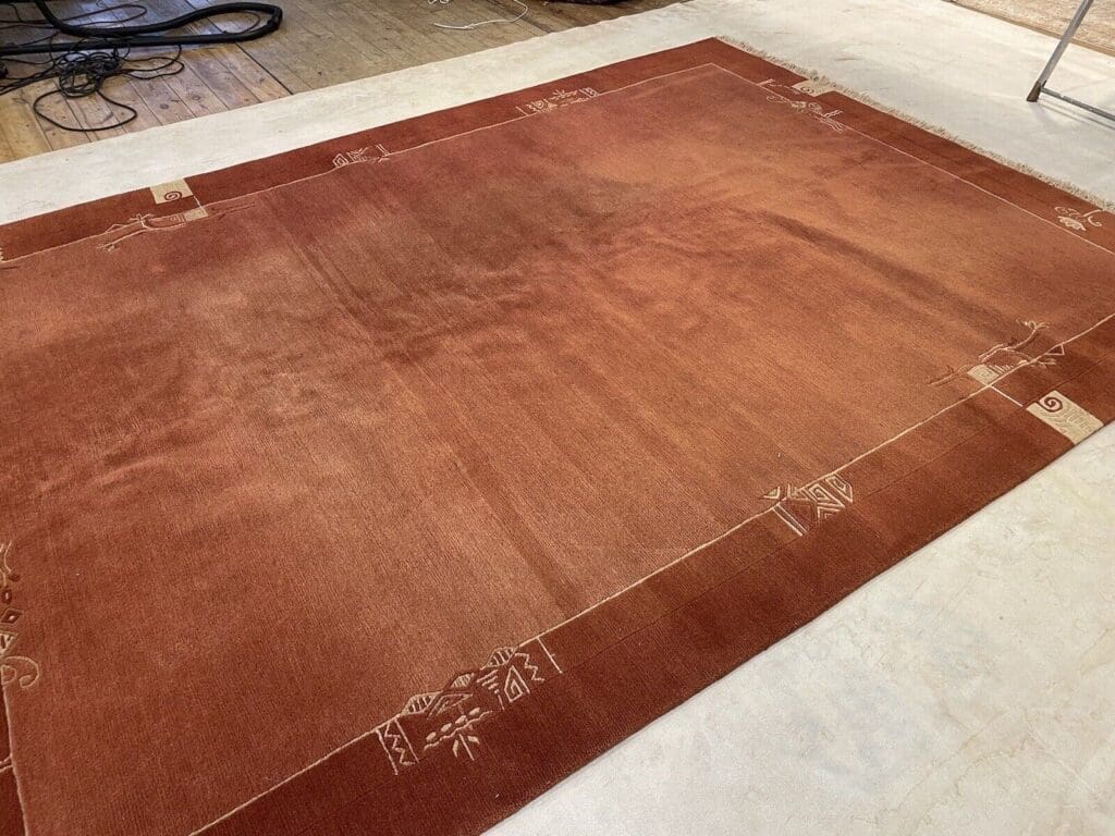 Orientteppich Nepal 350x250 cm Wolle handgeknüpft