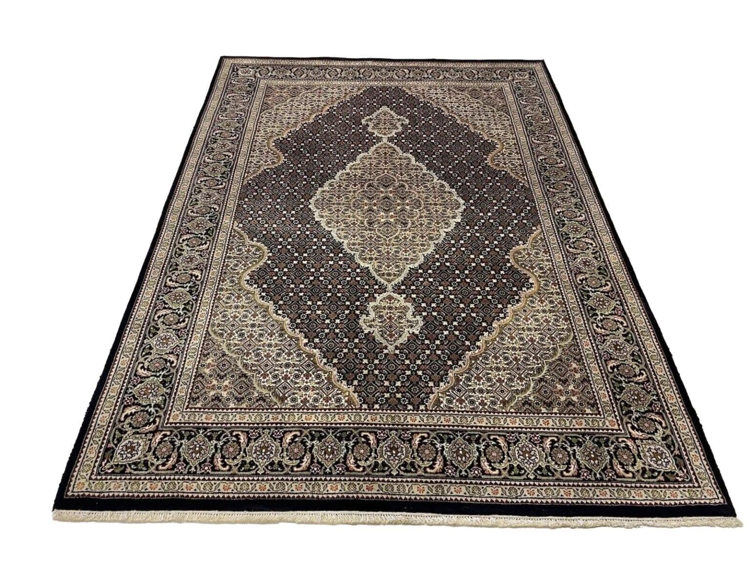 Perserteppich Moud 215x155 cm Wolle handgeknüpft