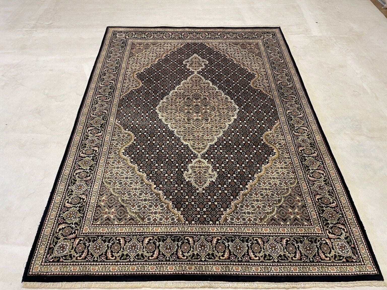 Perserteppich Moud 215x155 cm Wolle handgeknüpft