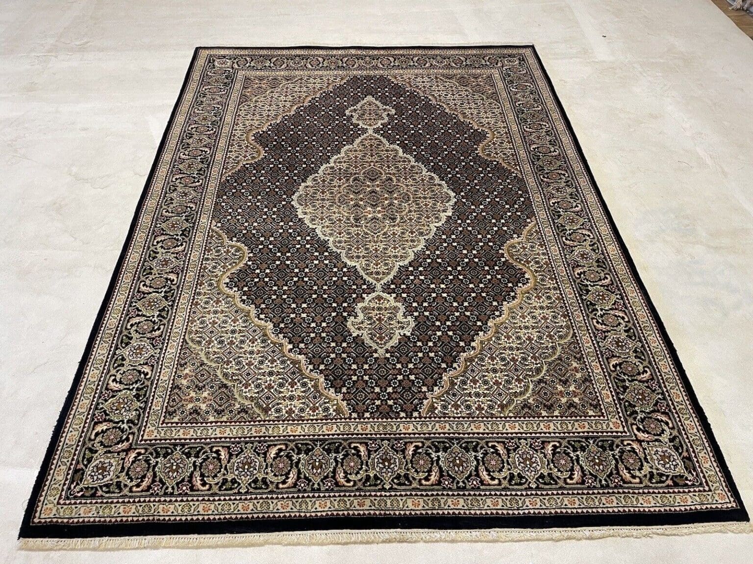 Perserteppich Moud 215x155 cm Wolle handgeknüpft
