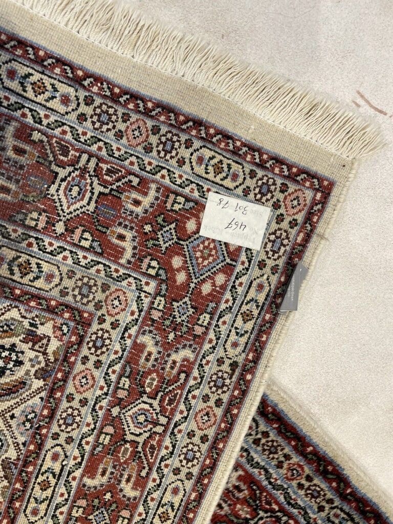 Perserteppich Moud 303 x 73 cm Seide handgeknüpft