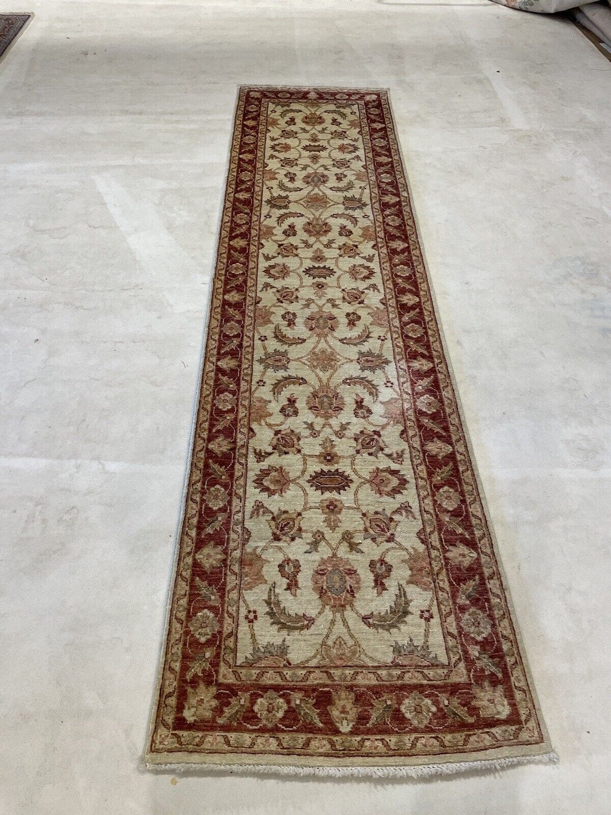 Perserteppich Ziegler 300x80 cm Wolle Handgeknüpft