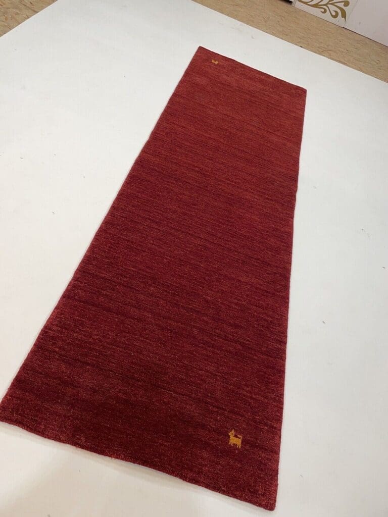 Perserteppich Gabbeh 270x83 cm handgeknüpft