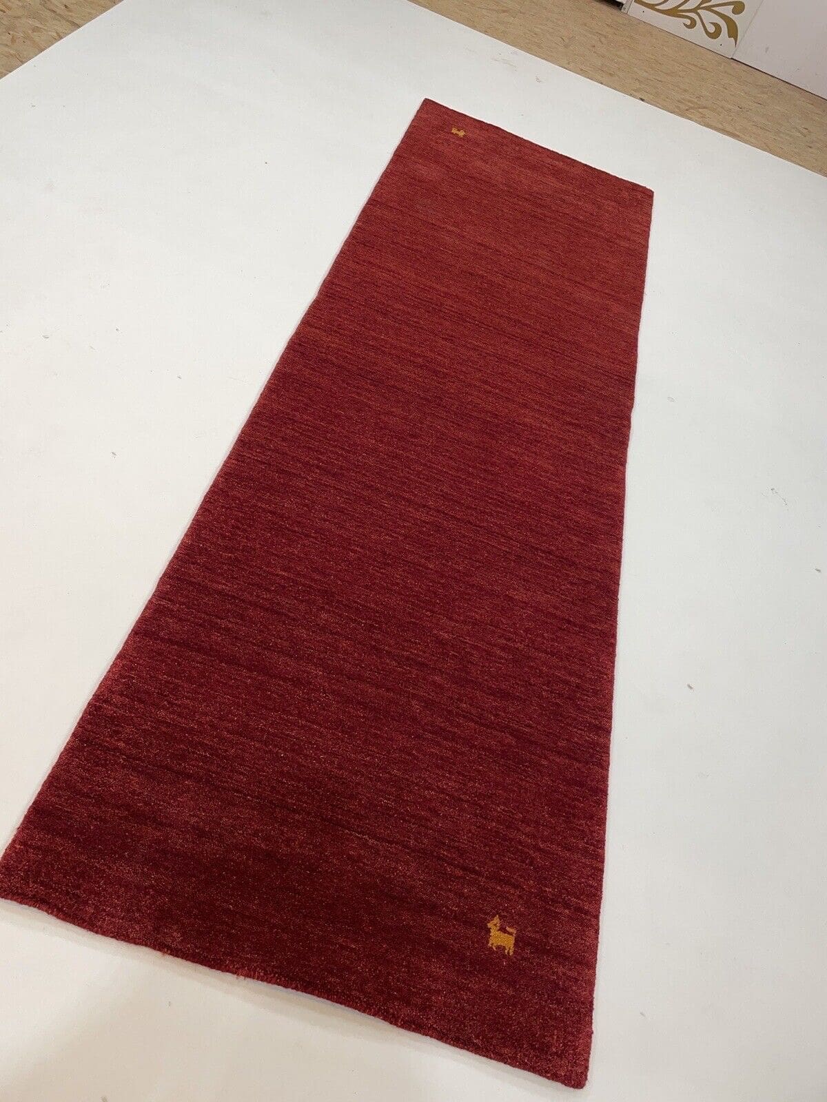 Perserteppich Gabbeh 270x83 cm handgeknüpft