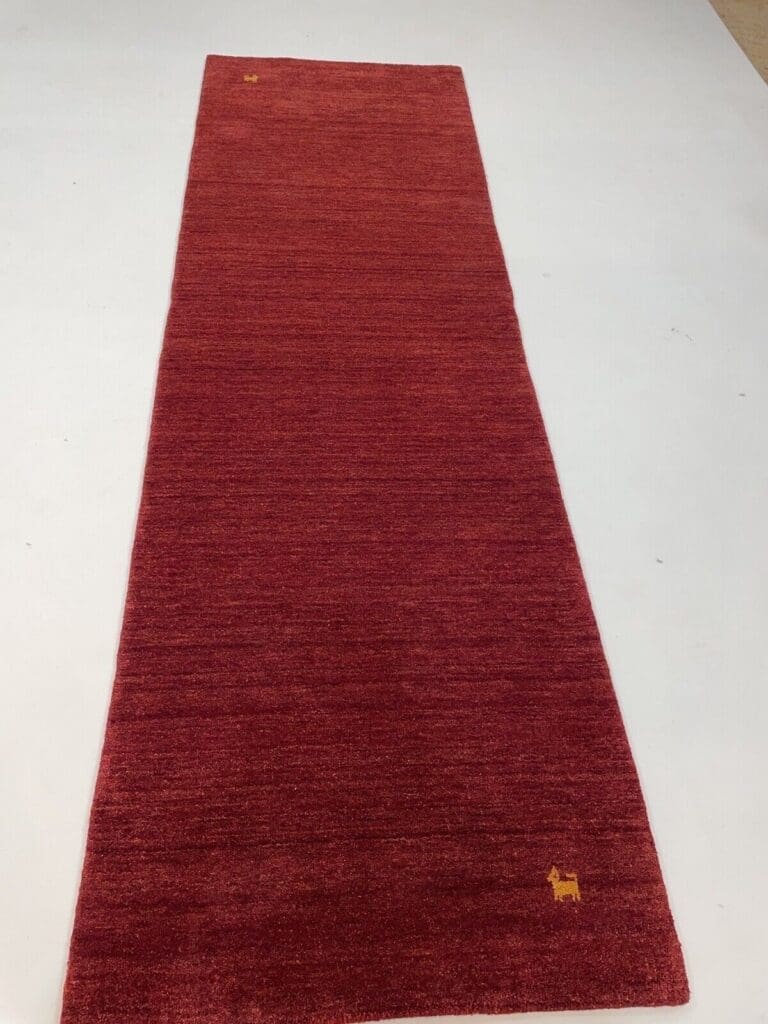 Perserteppich Gabbeh 270x83 cm handgeknüpft
