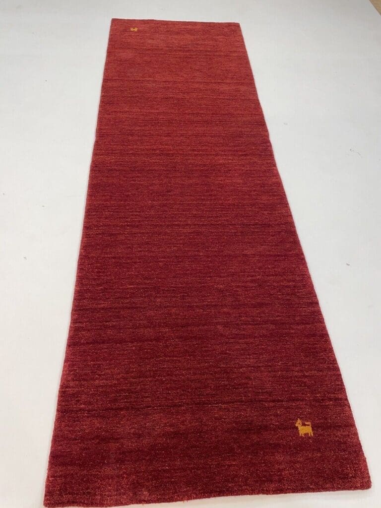 Perserteppich Gabbeh 270x83 cm handgeknüpft