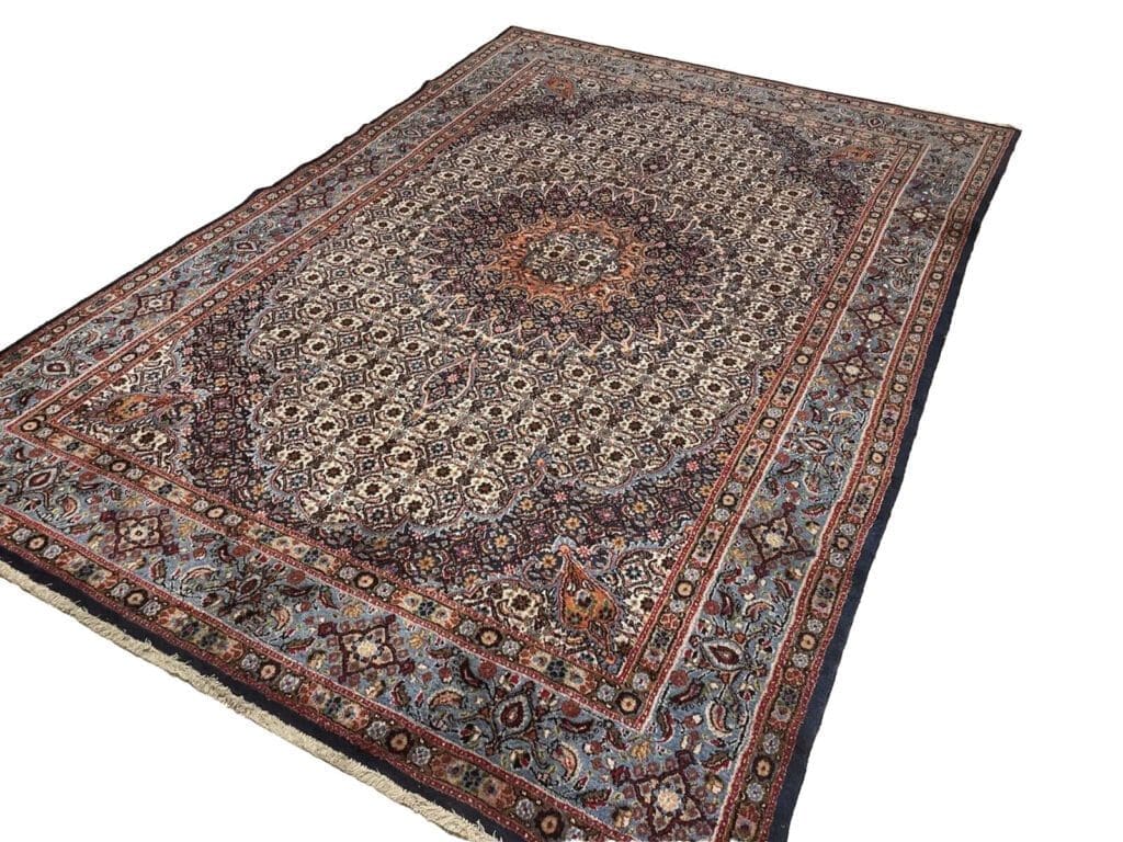 klassischer-moud-perserteppich-300x200-cm-mit-seide-florales-design-1-1 Perserteppich Moud 300 x 200 cm Wolle handgeknüpft