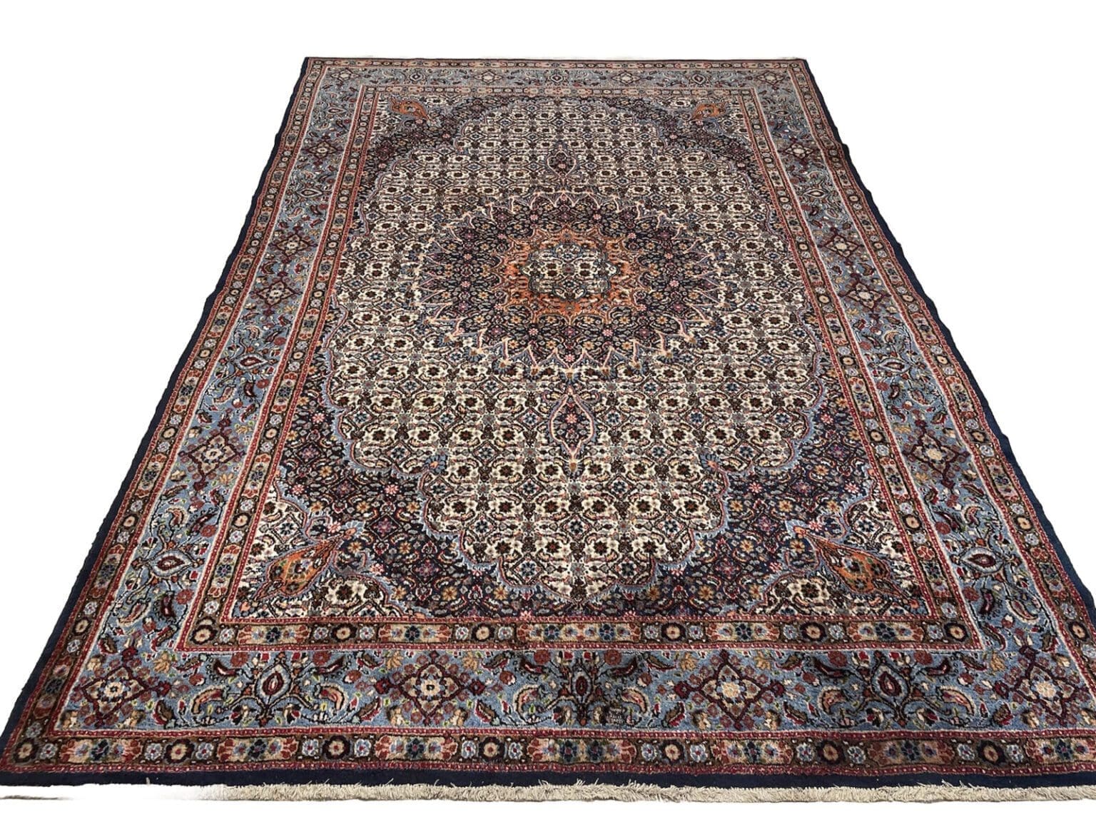 klassischer-moud-perserteppich-300x200-cm-mit-seide-florales-design-1-2 Perserteppich Moud 300 x 200 cm Wolle handgeknüpft