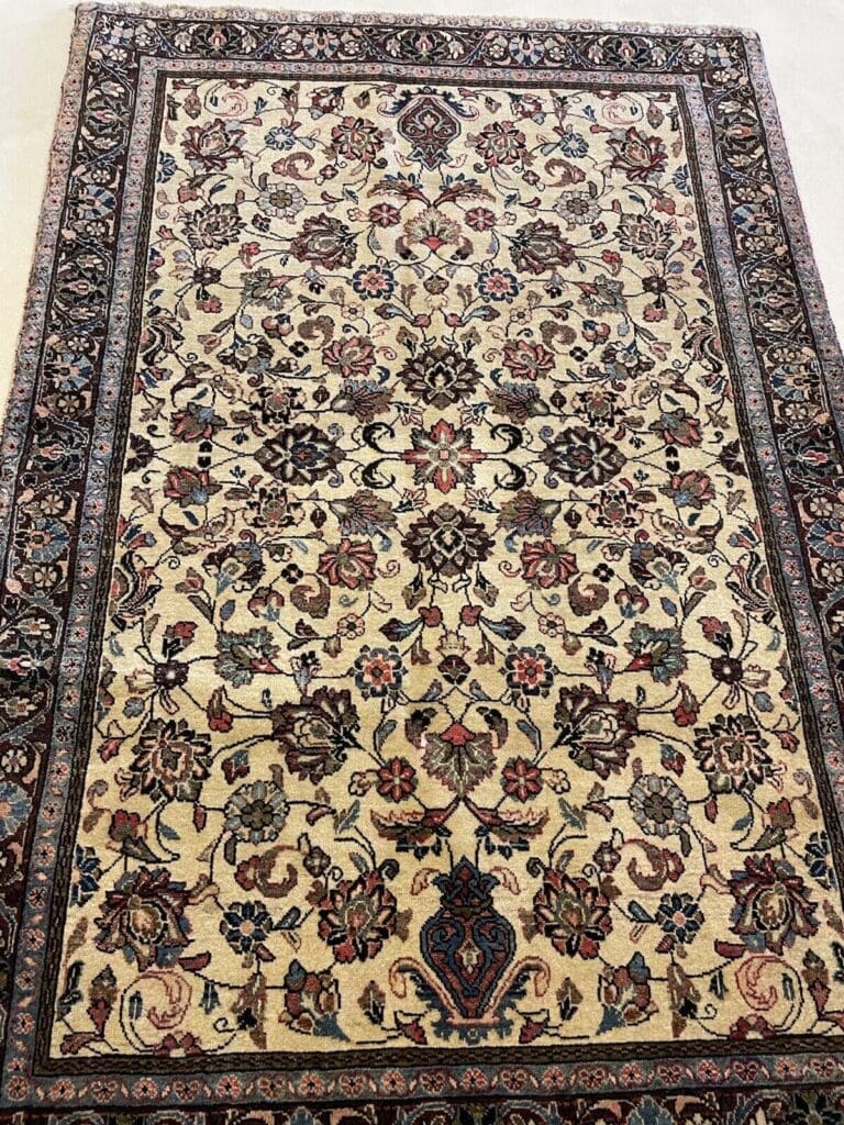 Perserteppich Sarough 164 x 100 cm Wolle handgeknüpft