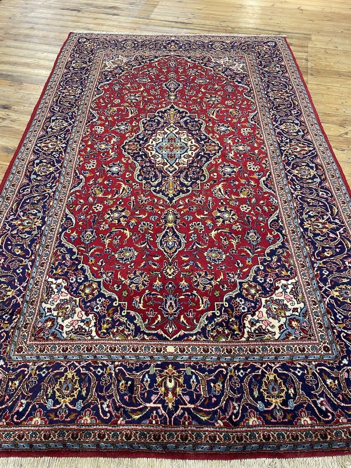 Perserteppich Kaschan 337x202 cm Wolle handgeknüpft