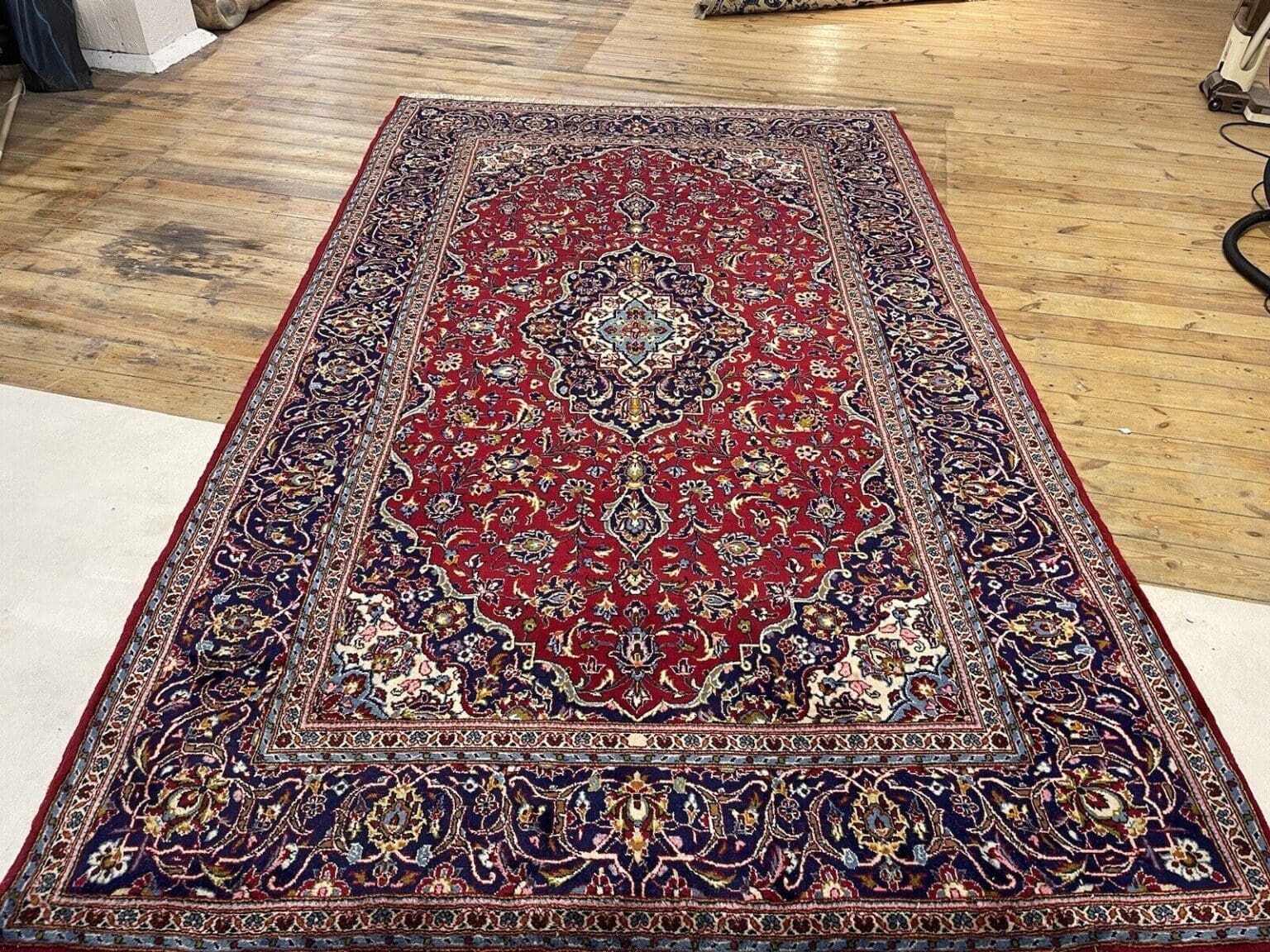 Perserteppich Kaschan 337x202 cm Wolle handgeknüpft