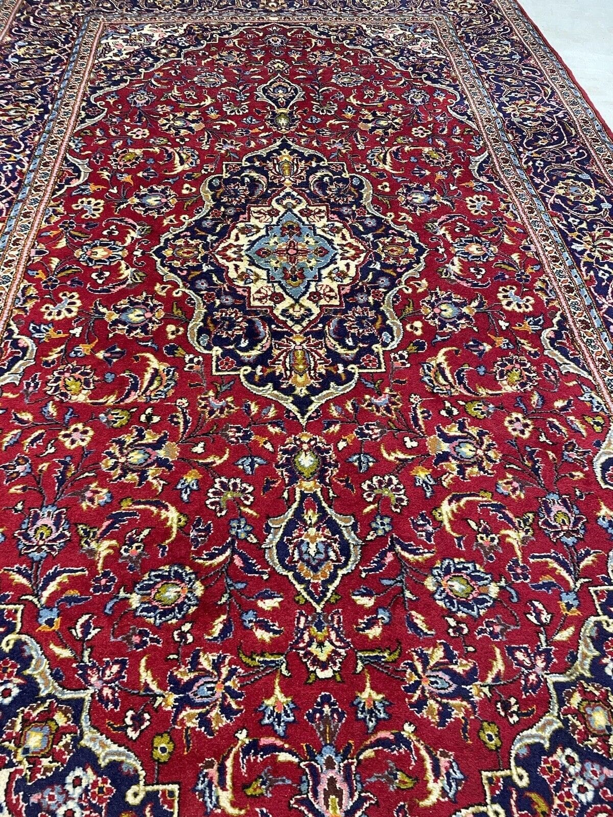 Perserteppich Kaschan 337x202 cm Wolle handgeknüpft