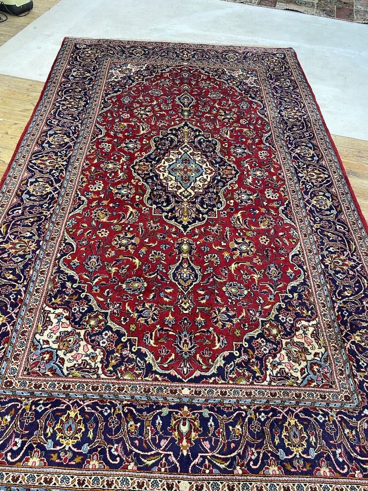 Perserteppich Kaschan 337x202 cm Wolle handgeknüpft