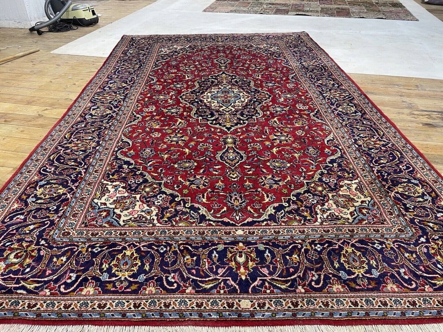 Perserteppich Kaschan 337x202 cm Wolle handgeknüpft