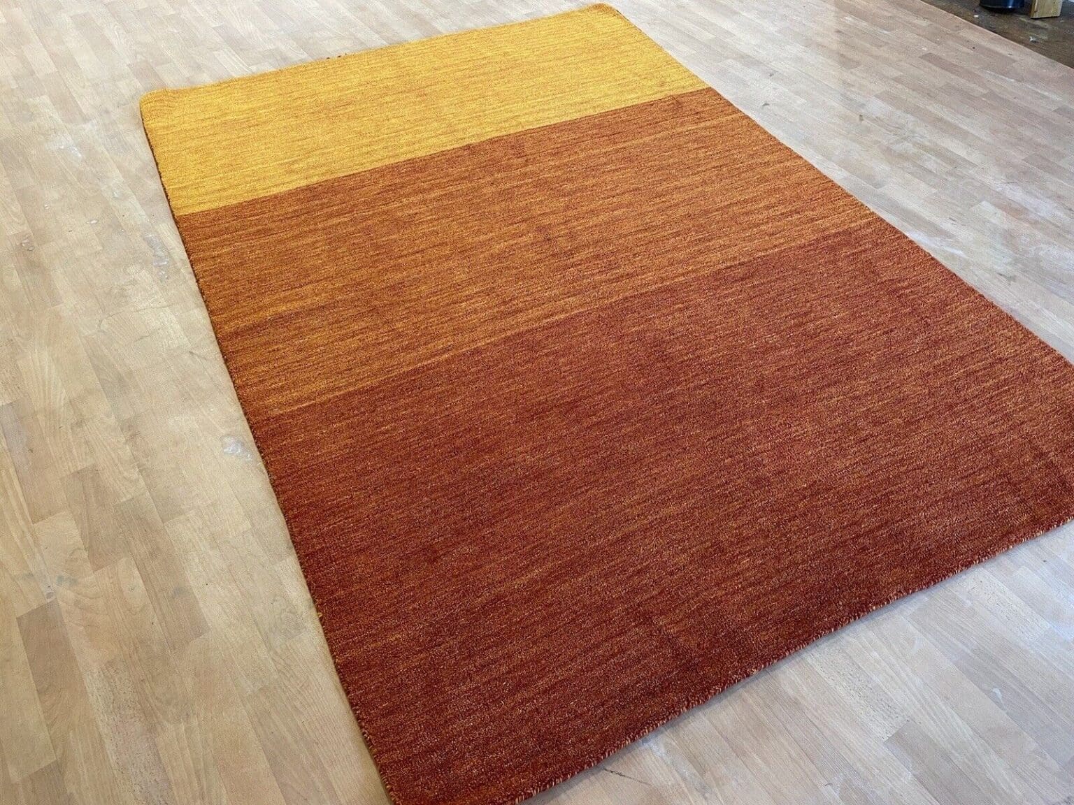 Perserteppich Gabbeh 245 x 170 cm Wolle handgeknüpft