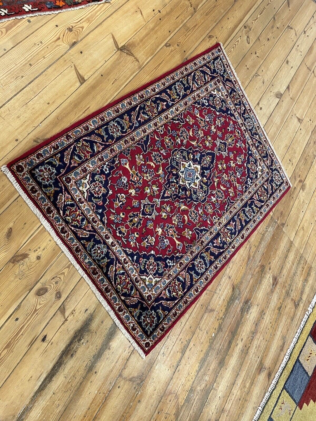 Perserteppich Keschan 150x100 cm Schurwolle handgeknüpft