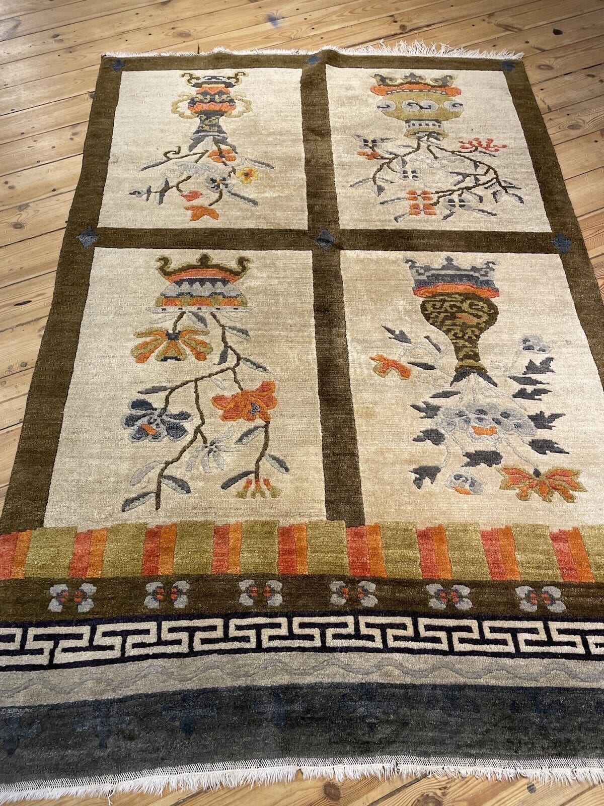 Orientteppich Peking 200x135 cm Wolle handgeknüpft