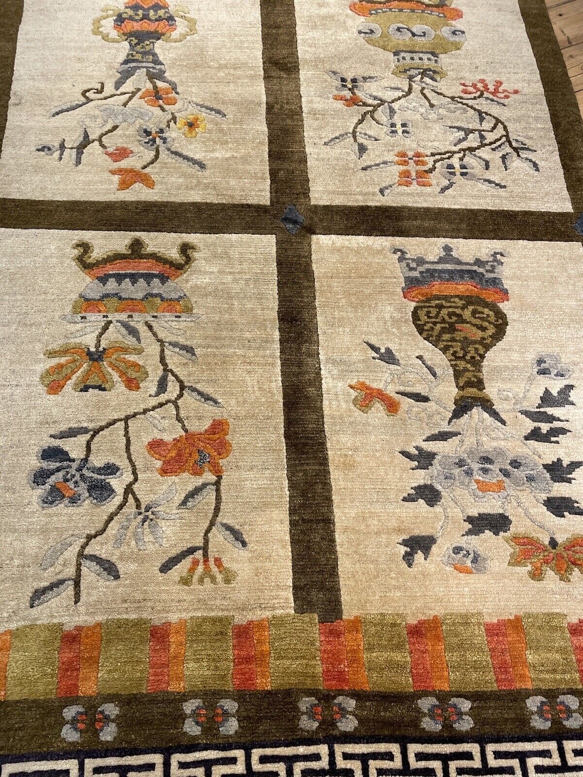 Orientteppich Peking 200x135 cm Wolle handgeknüpft