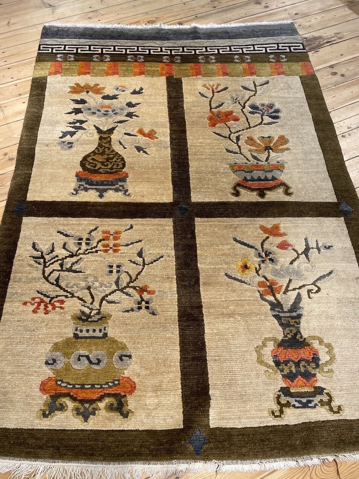 Orientteppich Peking 200x135 cm Wolle handgeknüpft