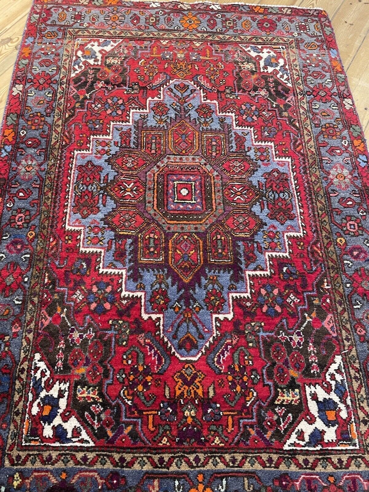 Perserteppich Goltogh-Bigar 160x100 cm Wolle handgeknüpft
