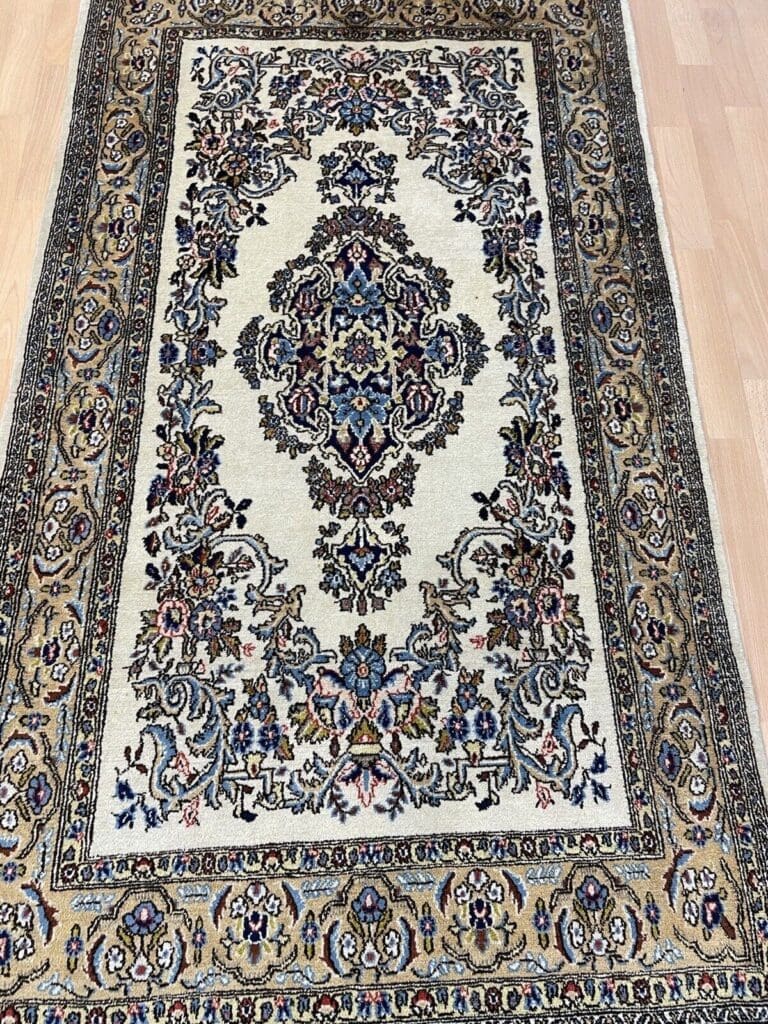 Perserteppich Ghom 175x102 cm Korkwolle handgeknüpft