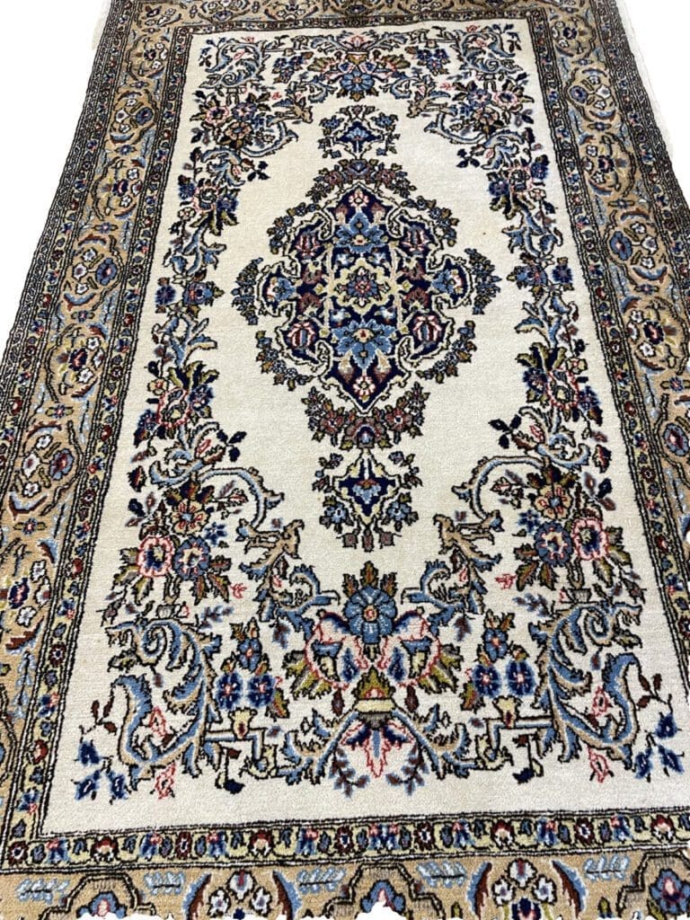 Perserteppich Ghom 175x102 cm Korkwolle handgeknüpft