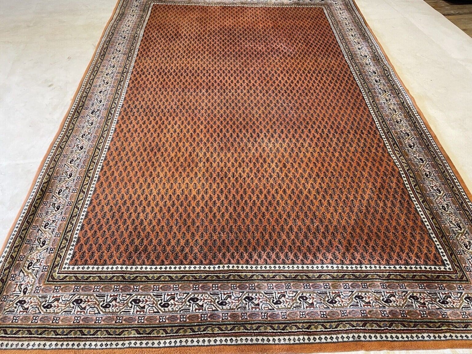 Perserteppich Sarough 300x200 cm Wolle handgeknüpft