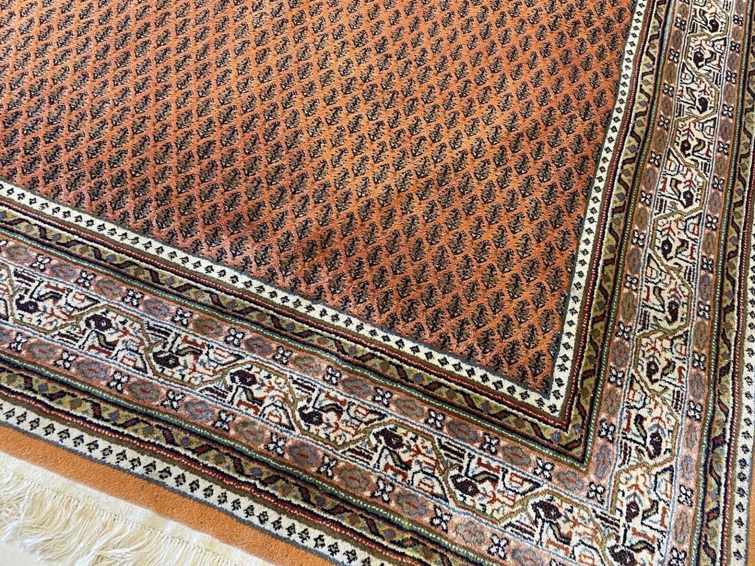Perserteppich Sarough 300x200 cm Wolle handgeknüpft