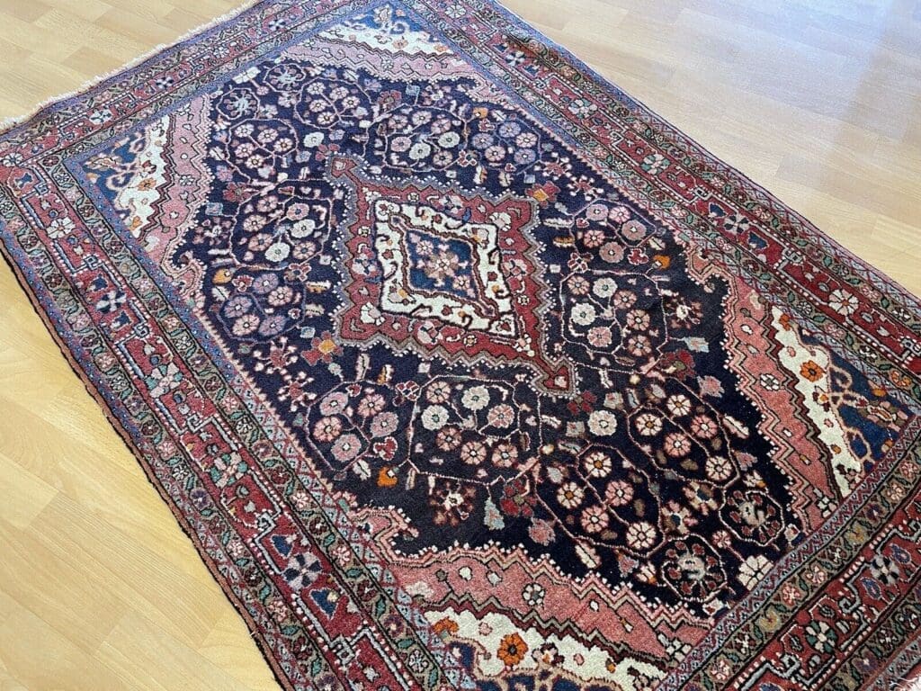 Perserteppich Sarough 167 x 110 cm Wolle handgeknüpft