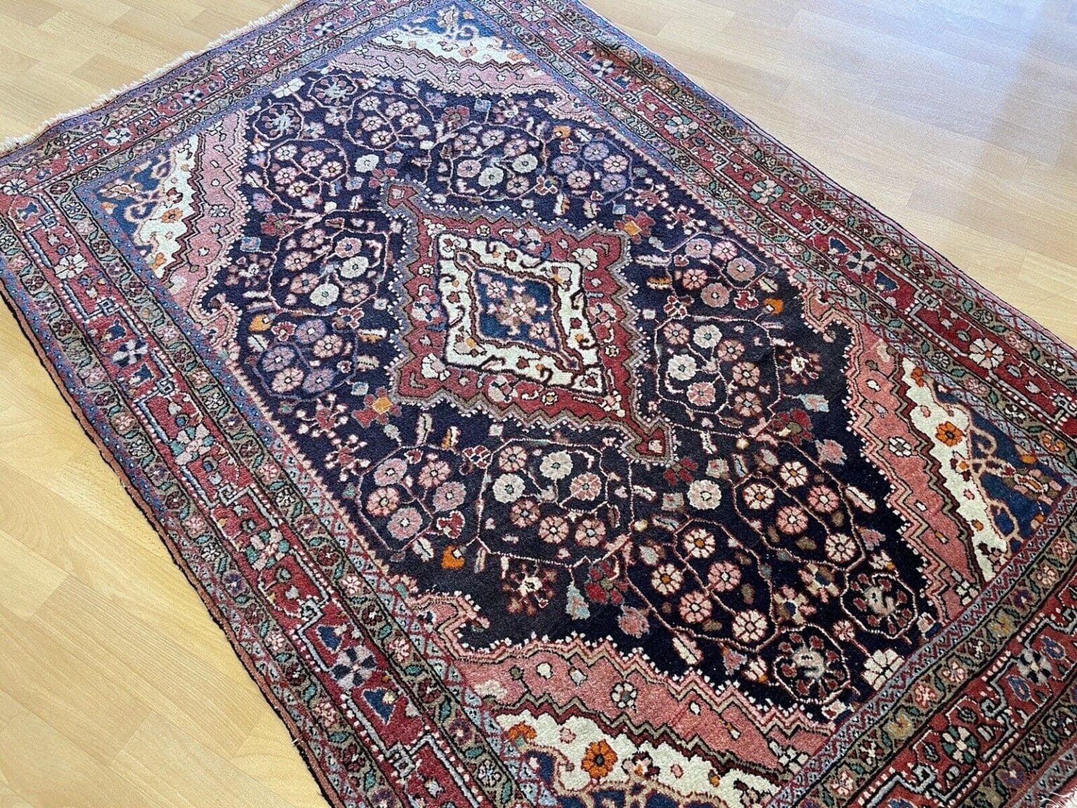 Perserteppich Sarough 167 x 110 cm Wolle handgeknüpft