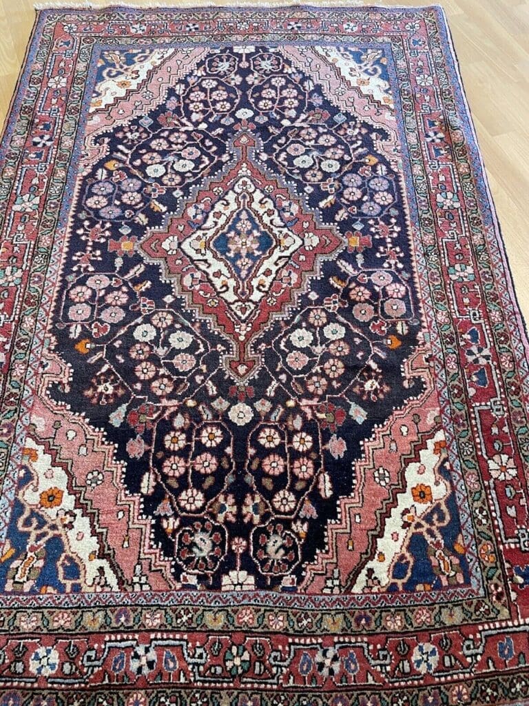 Perserteppich Sarough 167 x 110 cm Wolle handgeknüpft