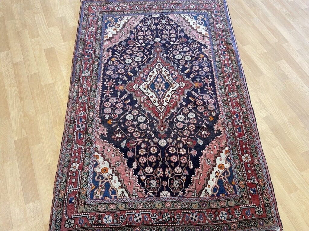 Perserteppich Sarough 167 x 110 cm Wolle handgeknüpft