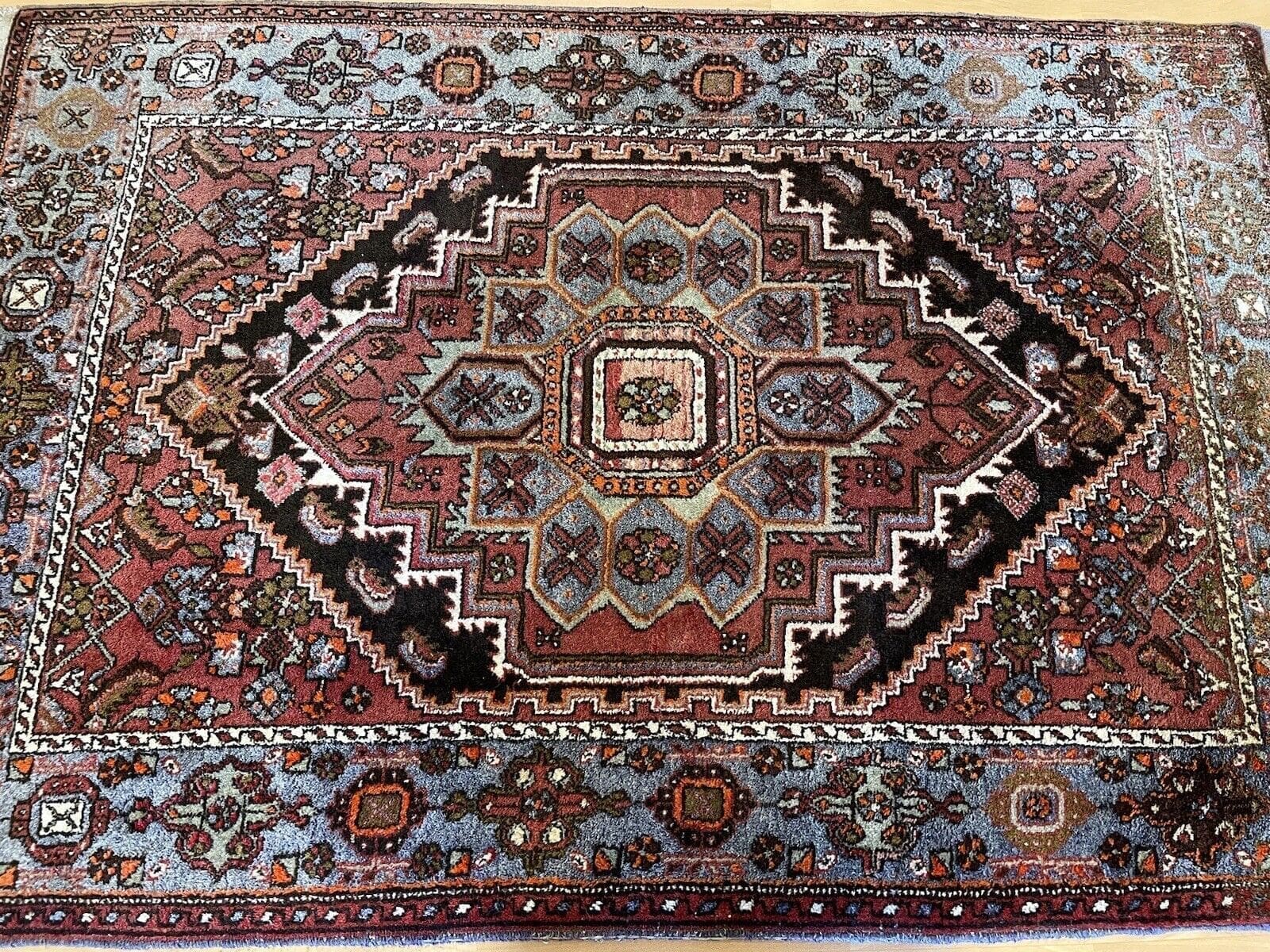 Perserteppich Goltogh 155x105 cm Wolle handgeknüpft