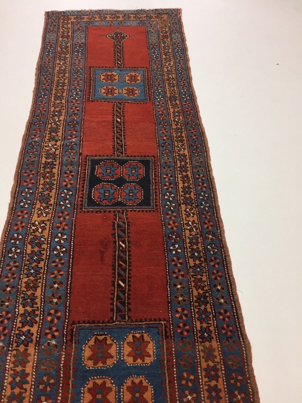 Orientteppich Anatolien 310 x 80 cm Wolle handgeknüpft