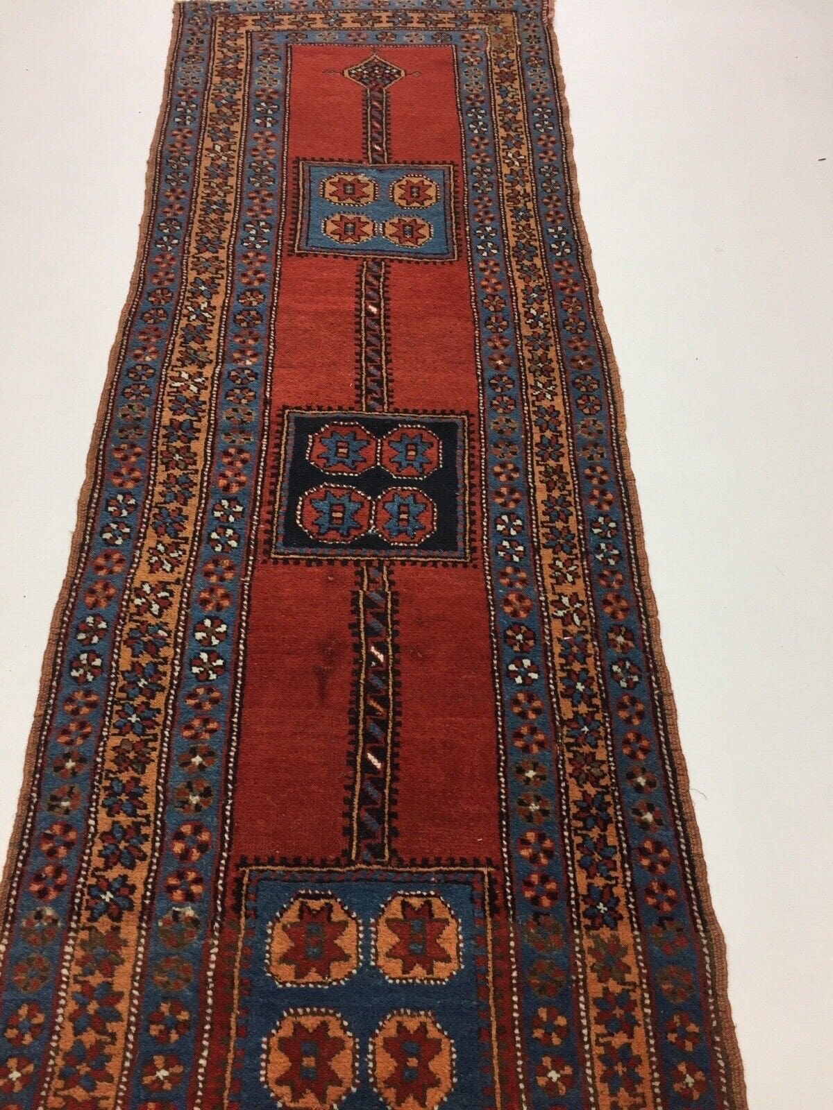 Orientteppich Anatolien 310 x 80 cm Wolle handgeknüpft