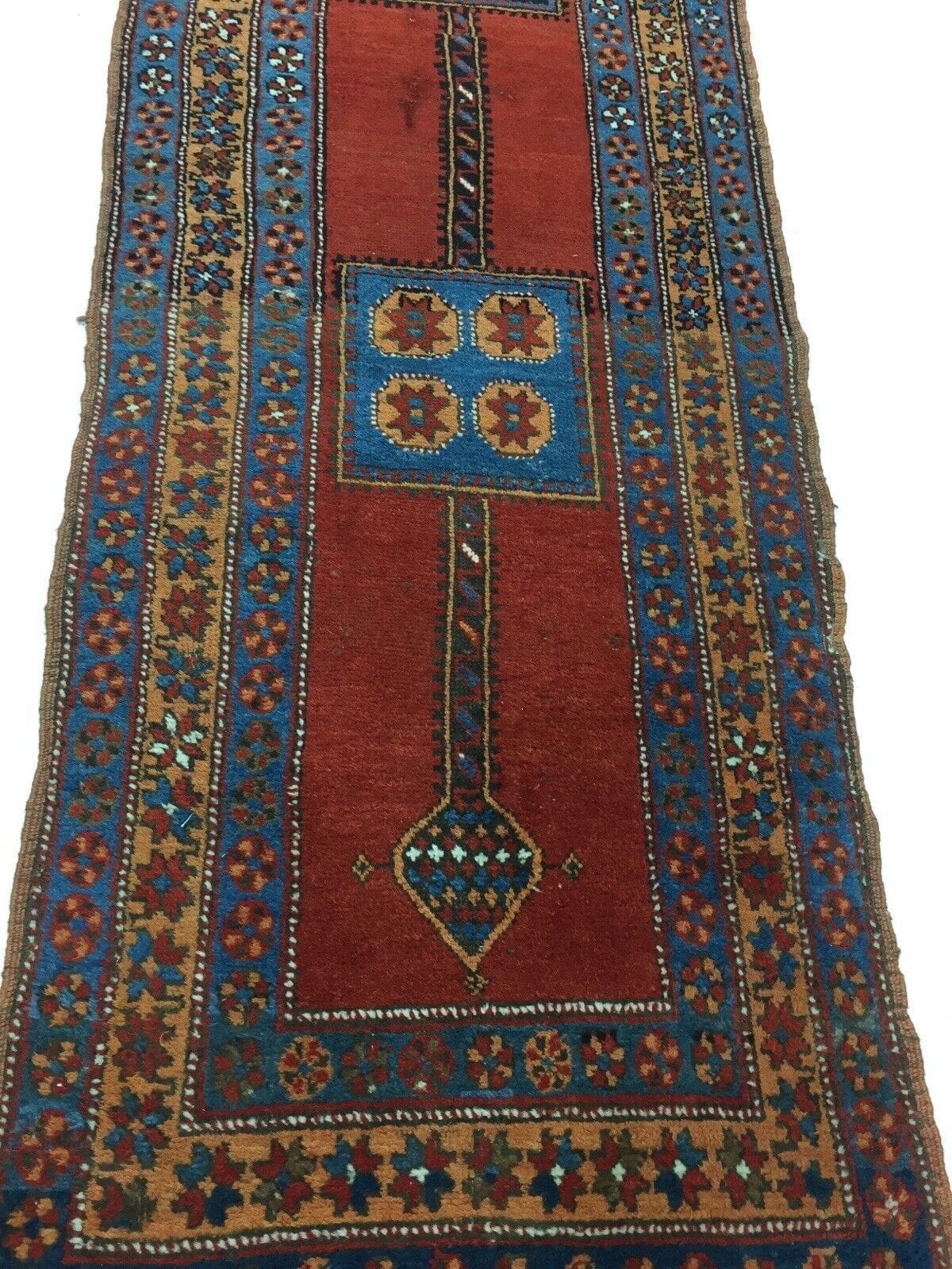 Orientteppich Anatolien 310 x 80 cm Wolle handgeknüpft