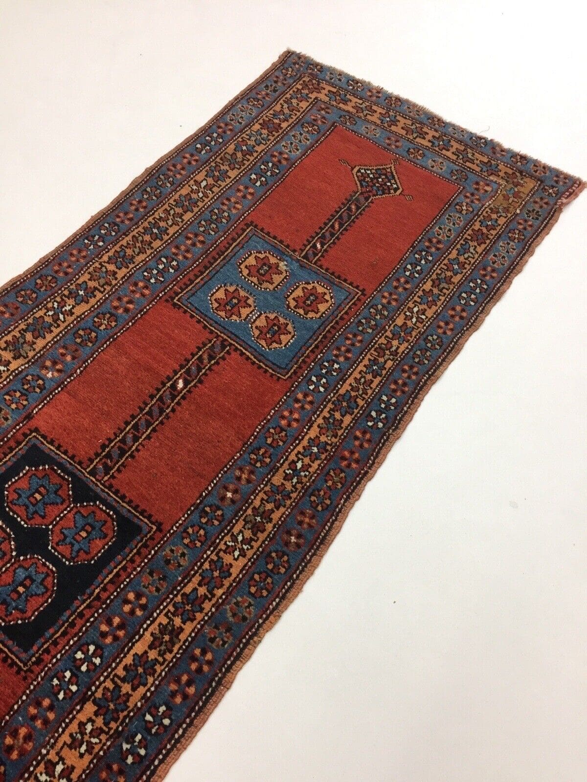 Orientteppich Anatolien 310 x 80 cm Wolle handgeknüpft