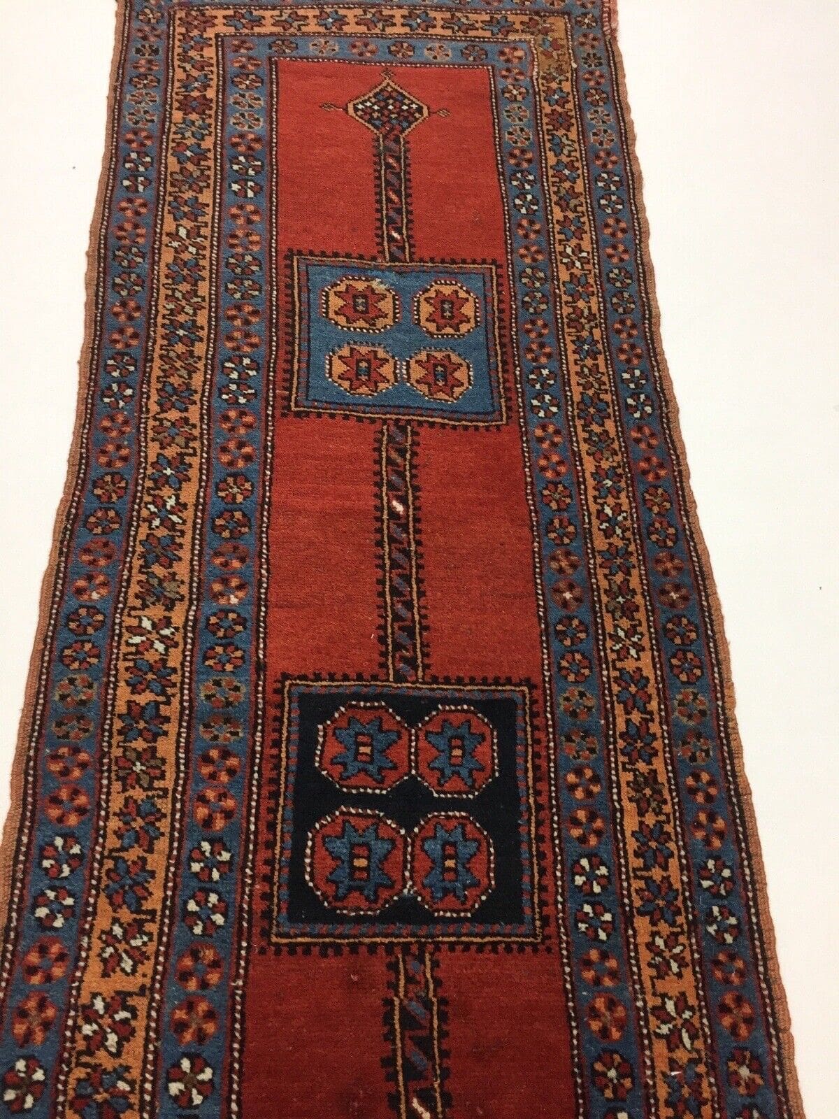 Orientteppich Anatolien 310 x 80 cm Wolle handgeknüpft