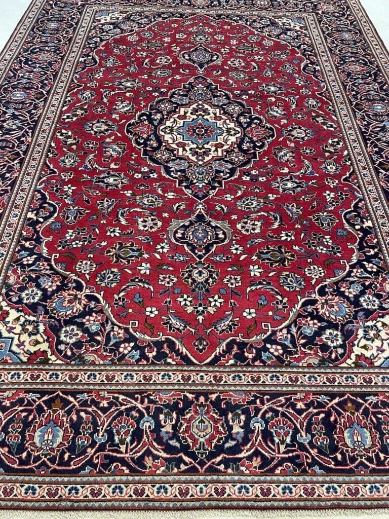 Perserteppich Kaschan 337x242 cm Wolle handgeknüpft