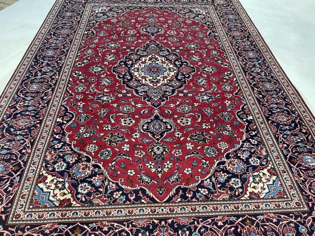 Perserteppich Kaschan 337x242 cm Wolle handgeknüpft