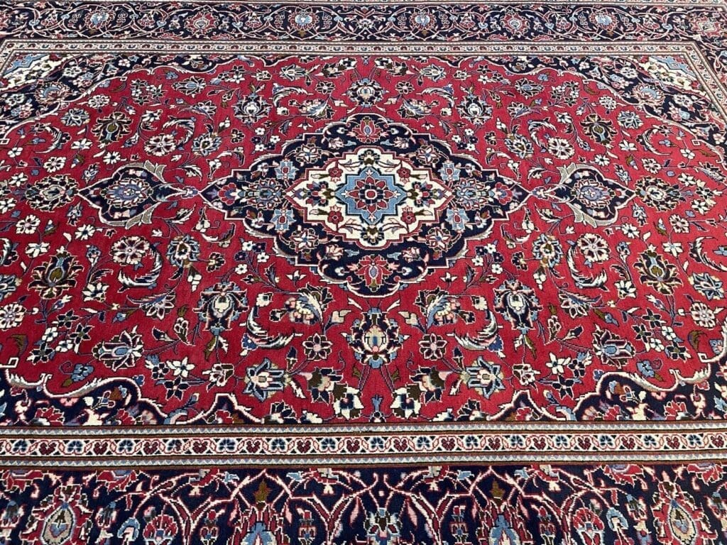 Perserteppich Kaschan 337x242 cm Wolle handgeknüpft