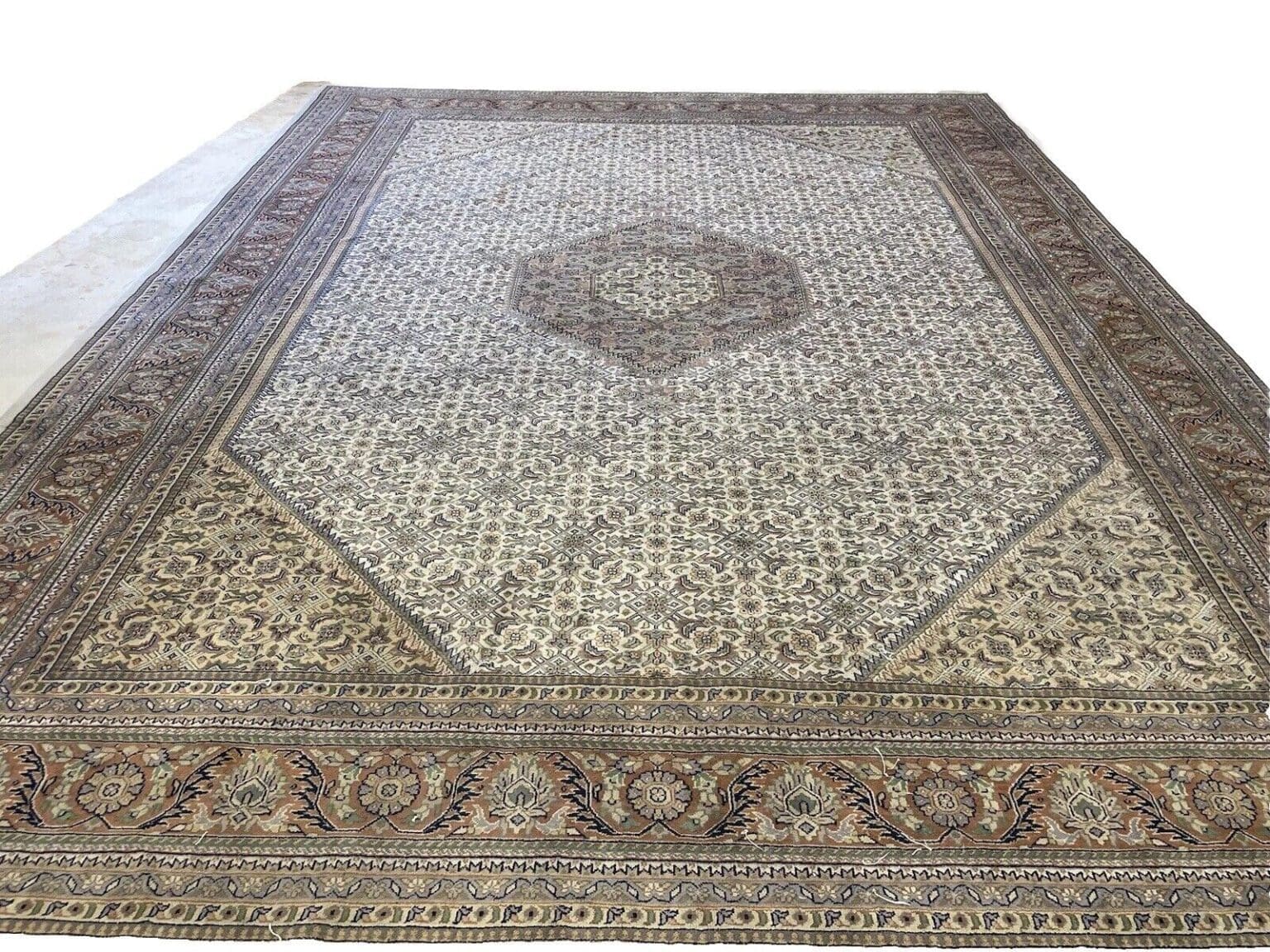 Perserteppich Bijar 400 x 300 cm Wolle handgeknüpft