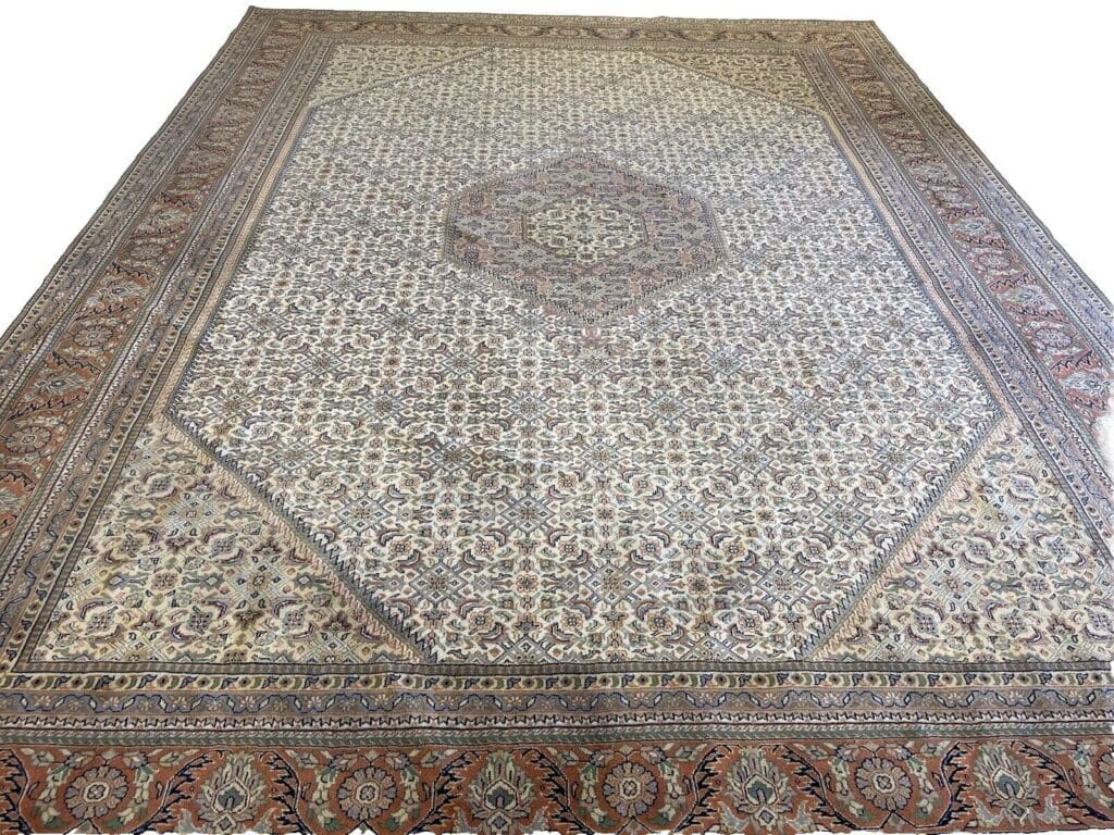 Perserteppich Bijar 400 x 300 cm Wolle handgeknüpft