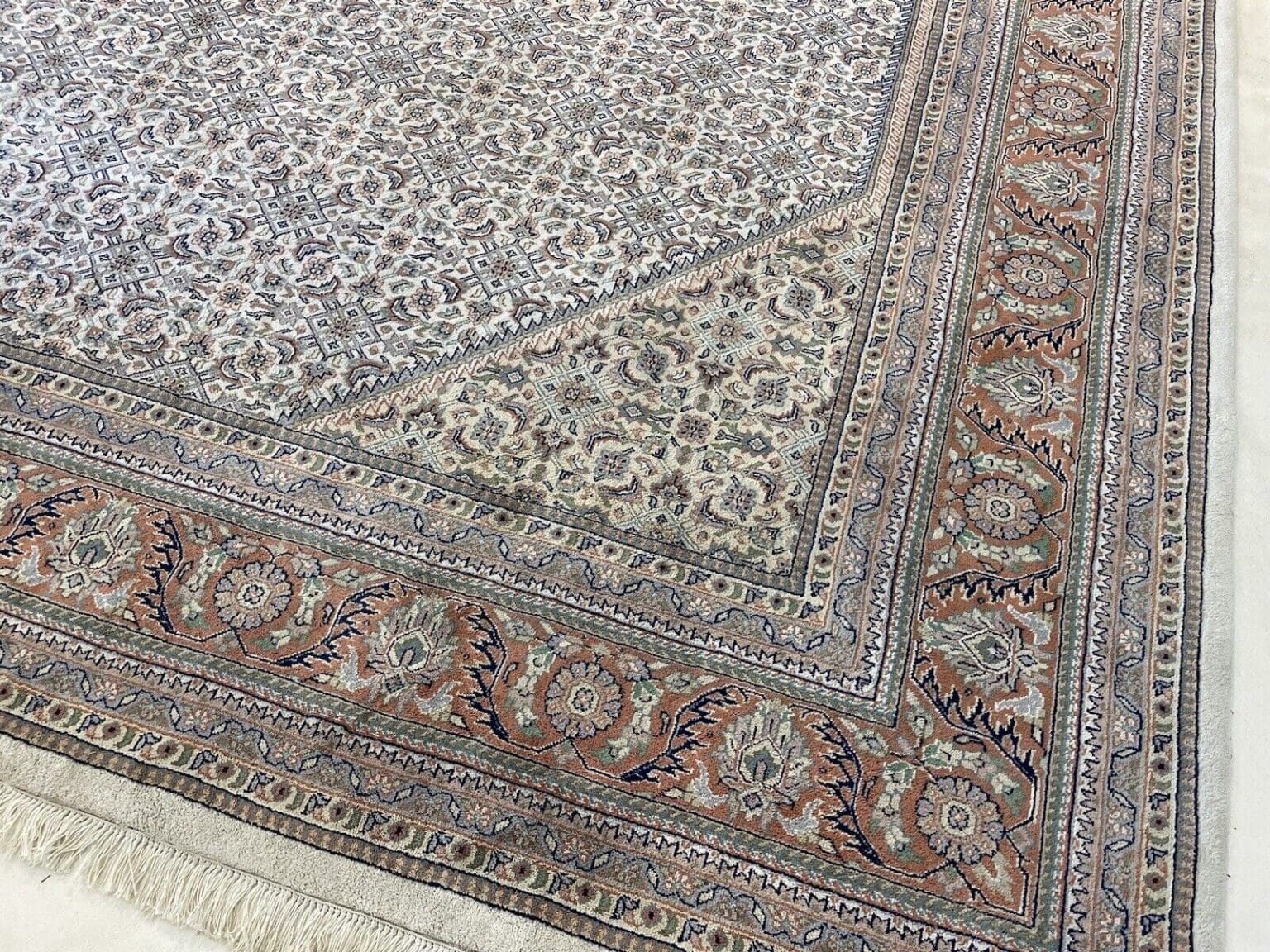 Perserteppich Bijar 400 x 300 cm Wolle handgeknüpft