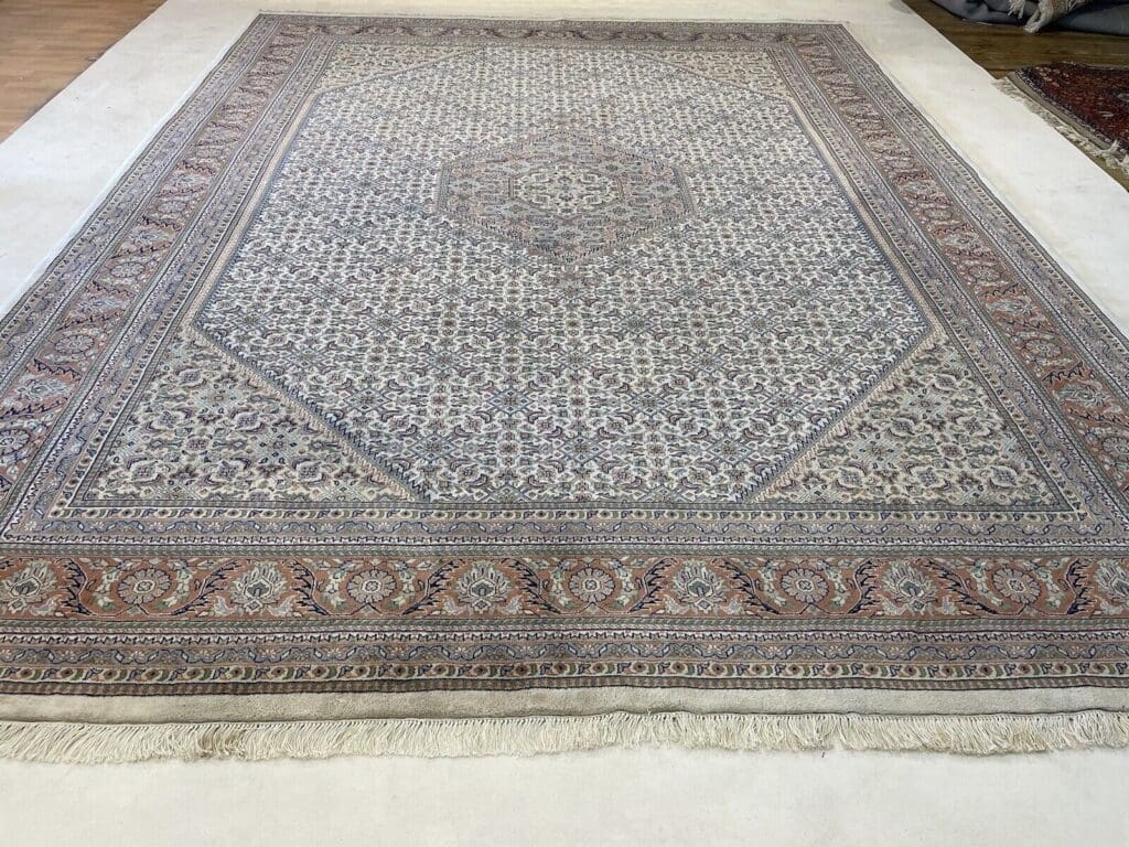 Perserteppich Bijar 400 x 300 cm Wolle handgeknüpft