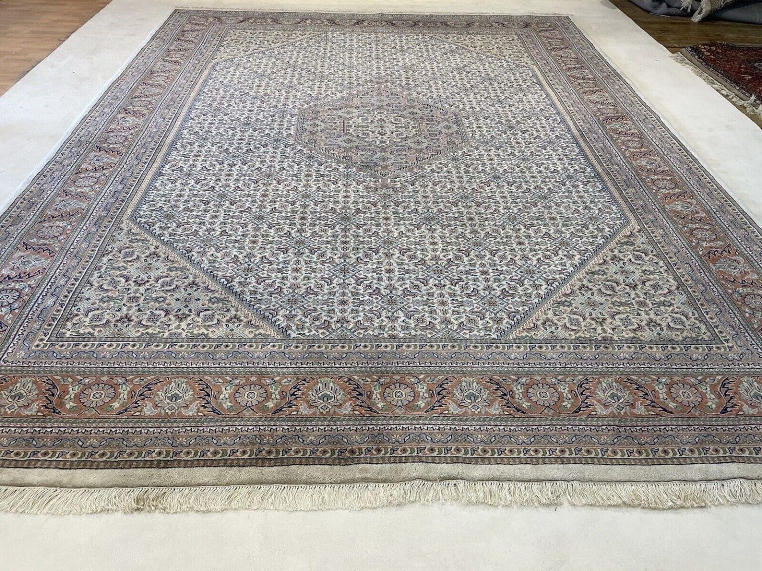 Perserteppich Bijar 400 x 300 cm Wolle handgeknüpft