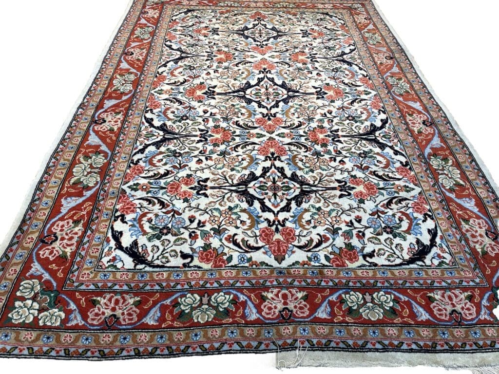 Perserteppich Tabriz 203 x 140 cm Wolle handgeknüpft