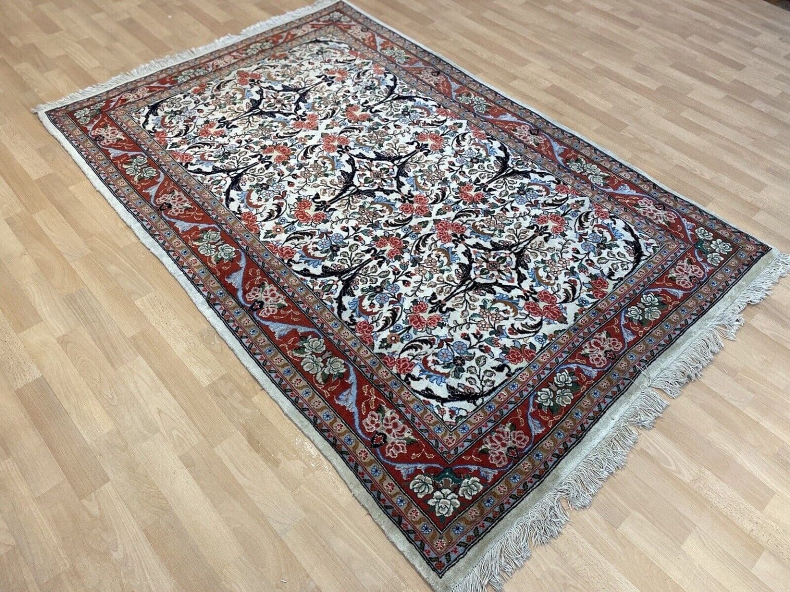 Perserteppich Tabriz 203 x 140 cm Wolle handgeknüpft