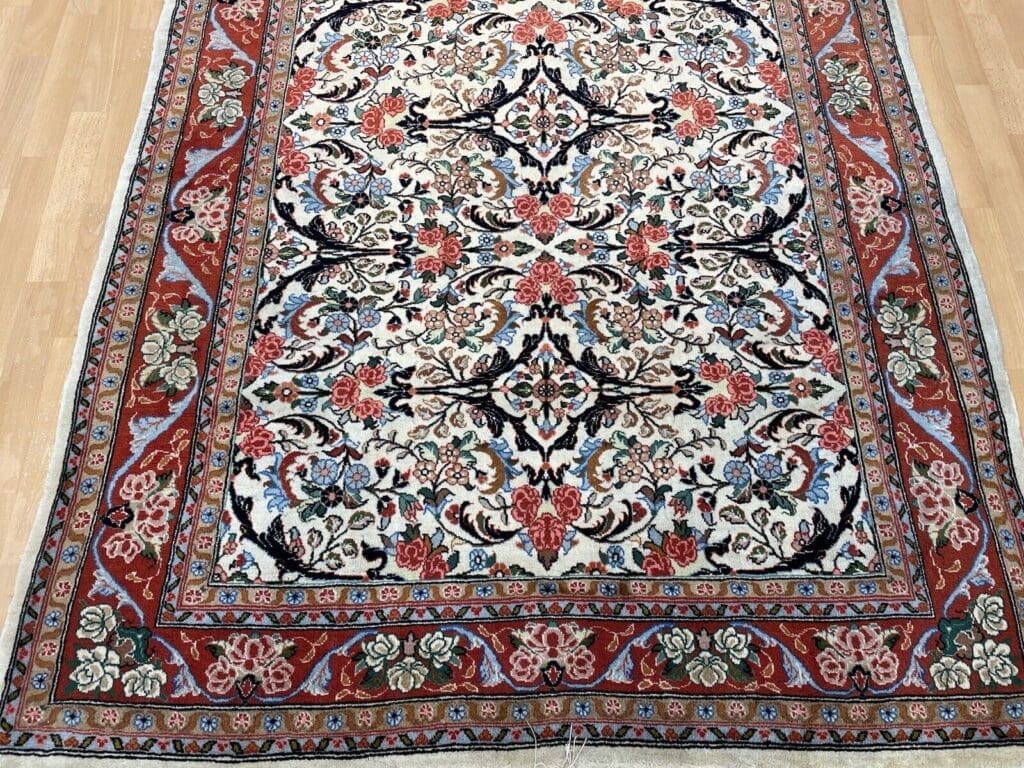 Perserteppich Tabriz 203 x 140 cm Wolle handgeknüpft