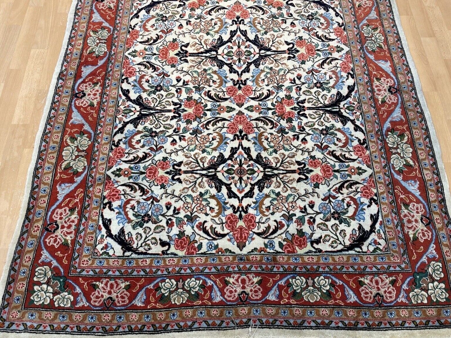 Perserteppich Tabriz 203 x 140 cm Wolle handgeknüpft